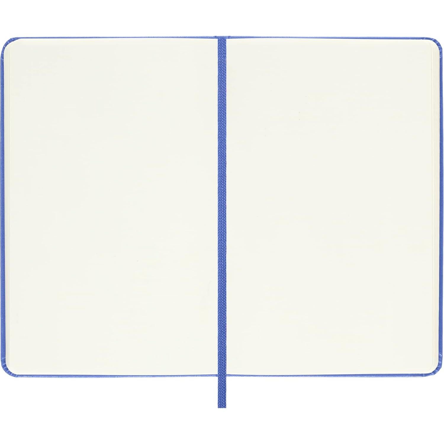 Cuaderno Clásico Moleskine Pocket Azul Hortensia Tapa Dura 192 Páginas