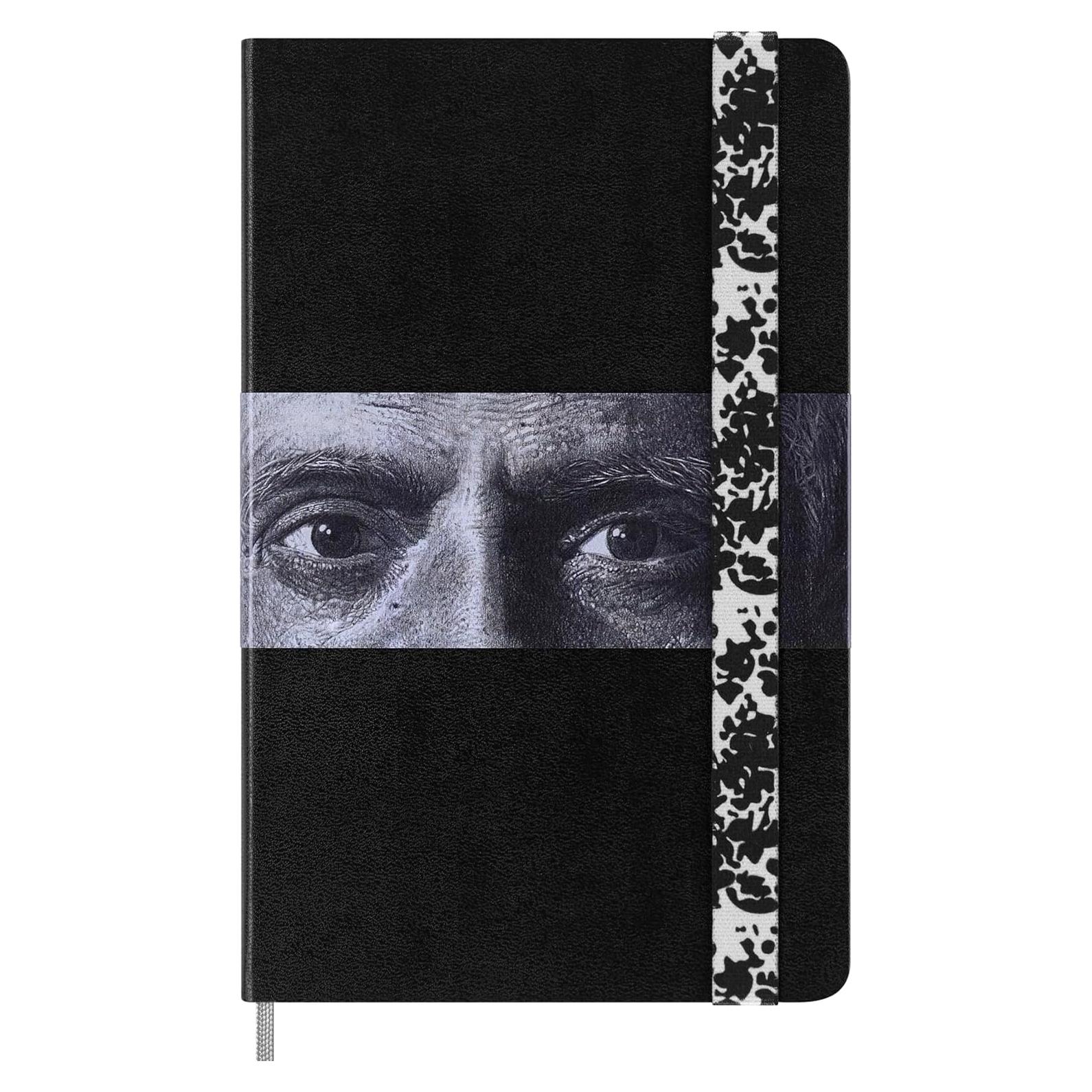 Cuaderno Moleskine Grande Rayado Tapa Dura IZIPIZI Carbón