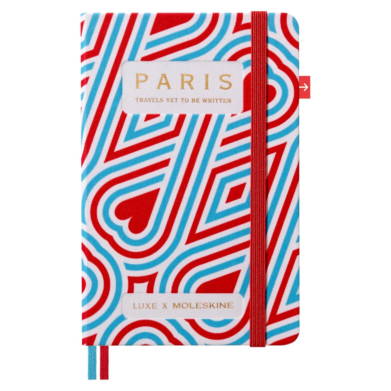 Cuaderno de Viaje Moleskine LUXE París Pocket 112 Páginas