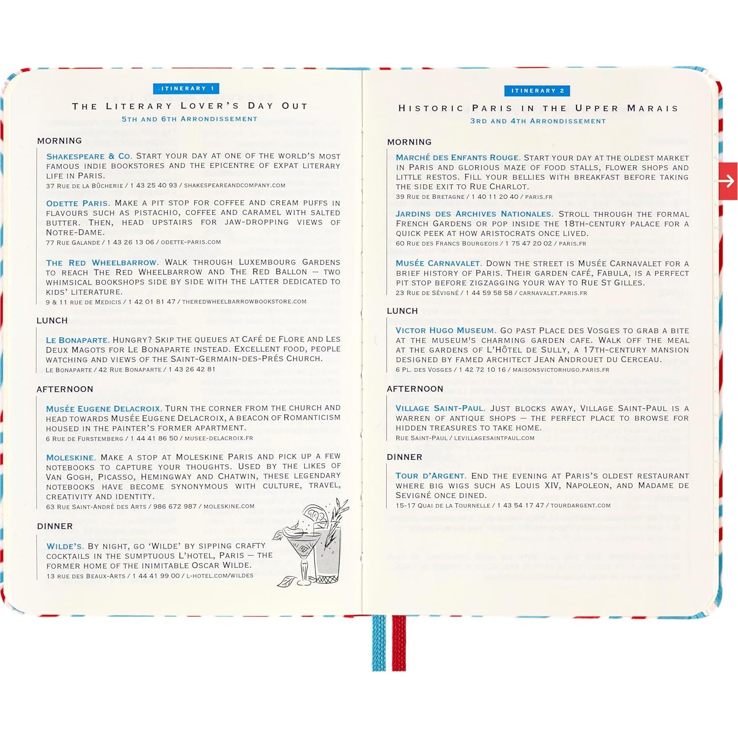 Cuaderno de Viaje Moleskine LUXE París Pocket 112 Páginas