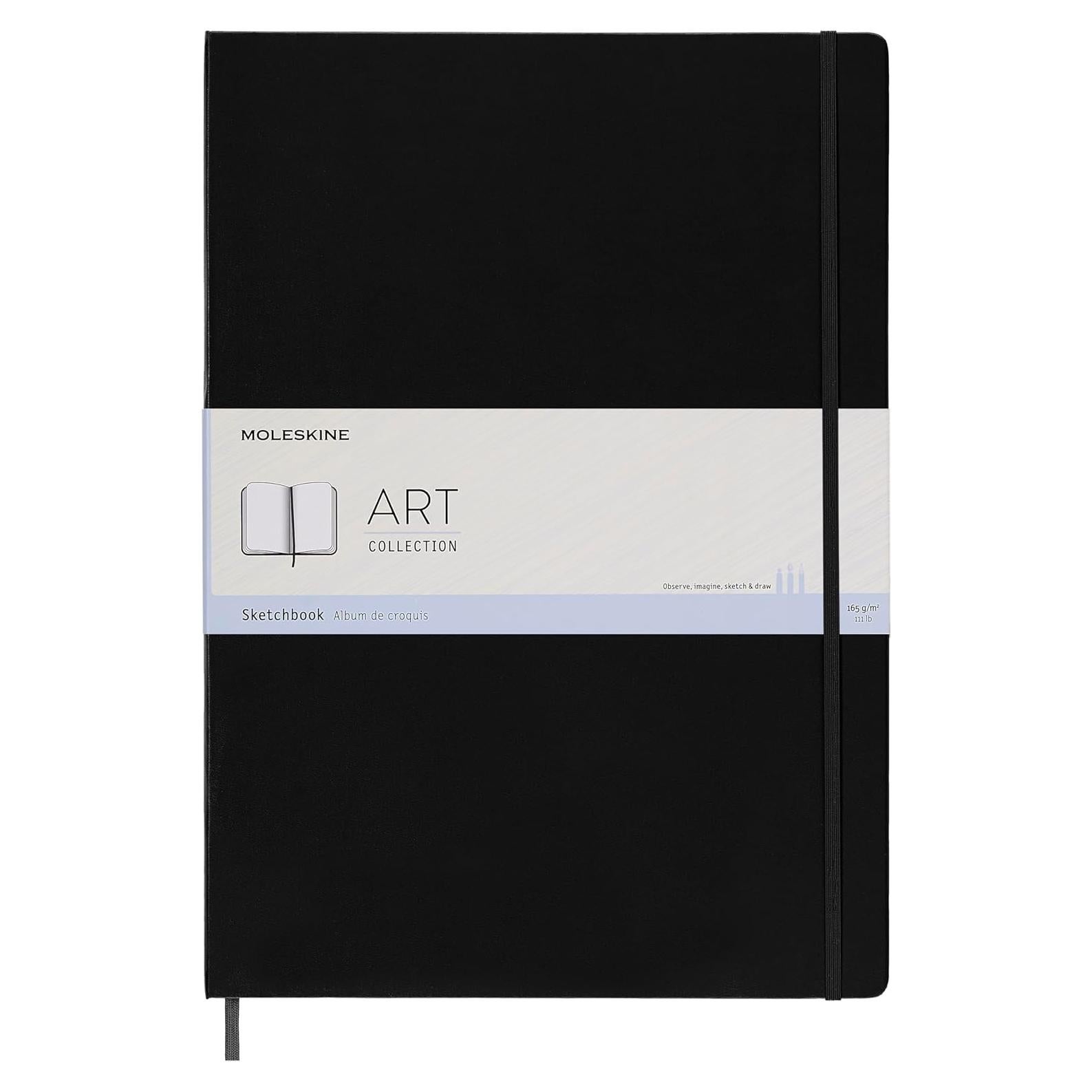 Cuaderno Moleskine Art A3 Tapa Dura Negro 96 Páginas