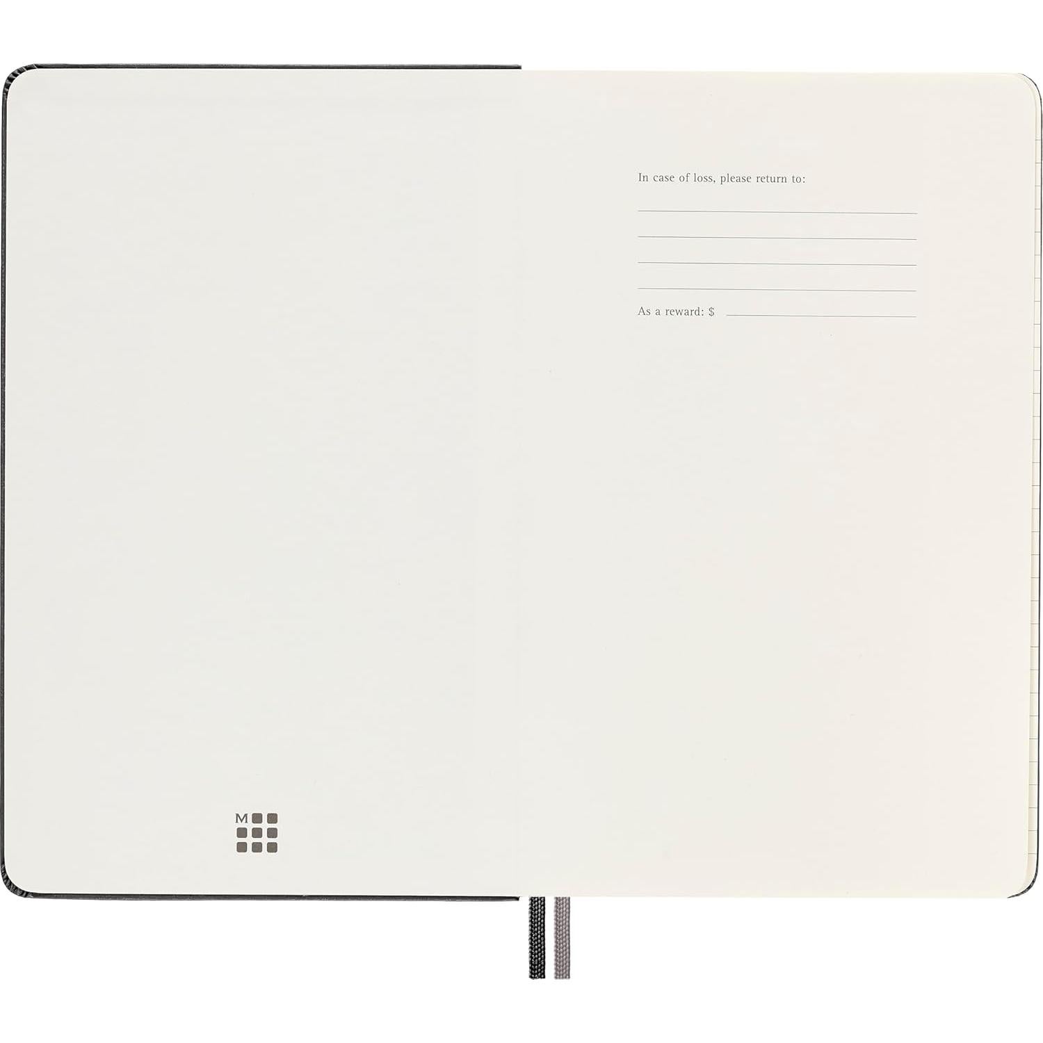 Cuaderno Moleskine Art Logbook Tapa Dura Grande Negro 160 Páginas