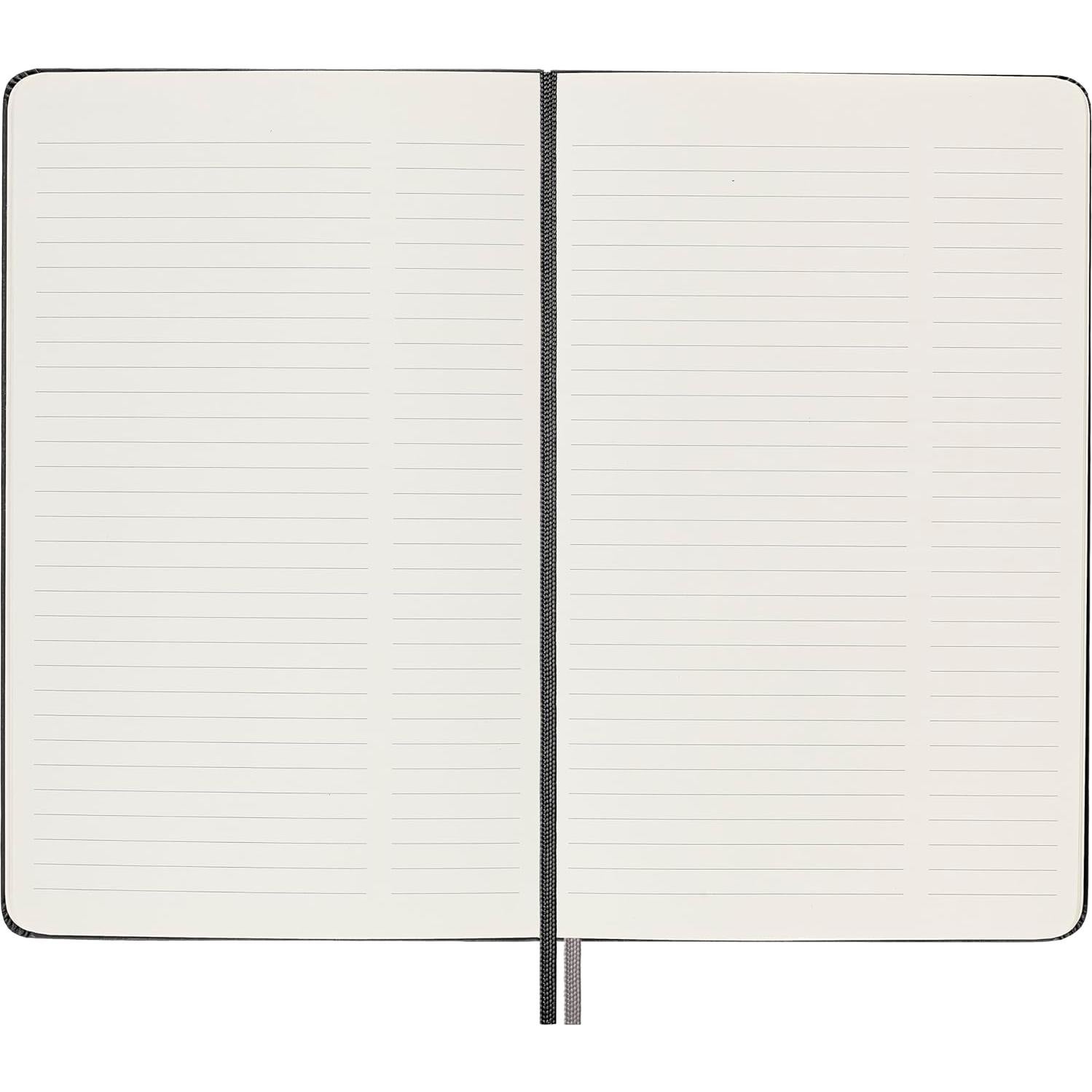 Cuaderno Moleskine Art Logbook Tapa Dura Grande Negro 160 Páginas