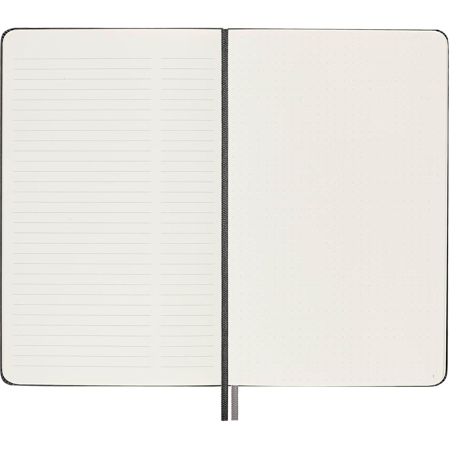 Cuaderno Moleskine Art Logbook Tapa Dura Grande Negro 160 Páginas