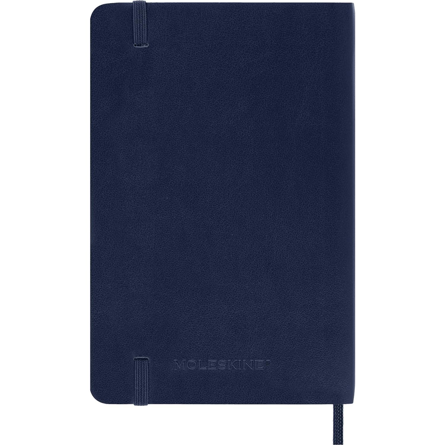 Planificador Semanal Moleskine 2026 Tapa Blanda Azul 144 Páginas