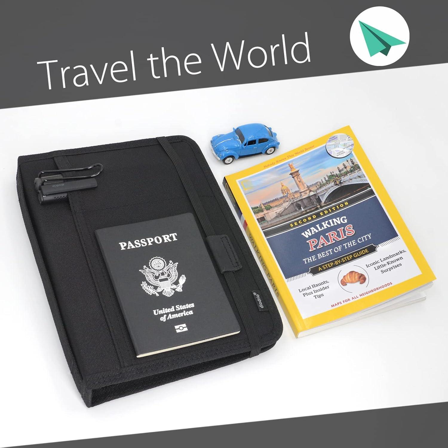 Funda de Cuaderno Diodrio A5 Negra Resistente al Agua