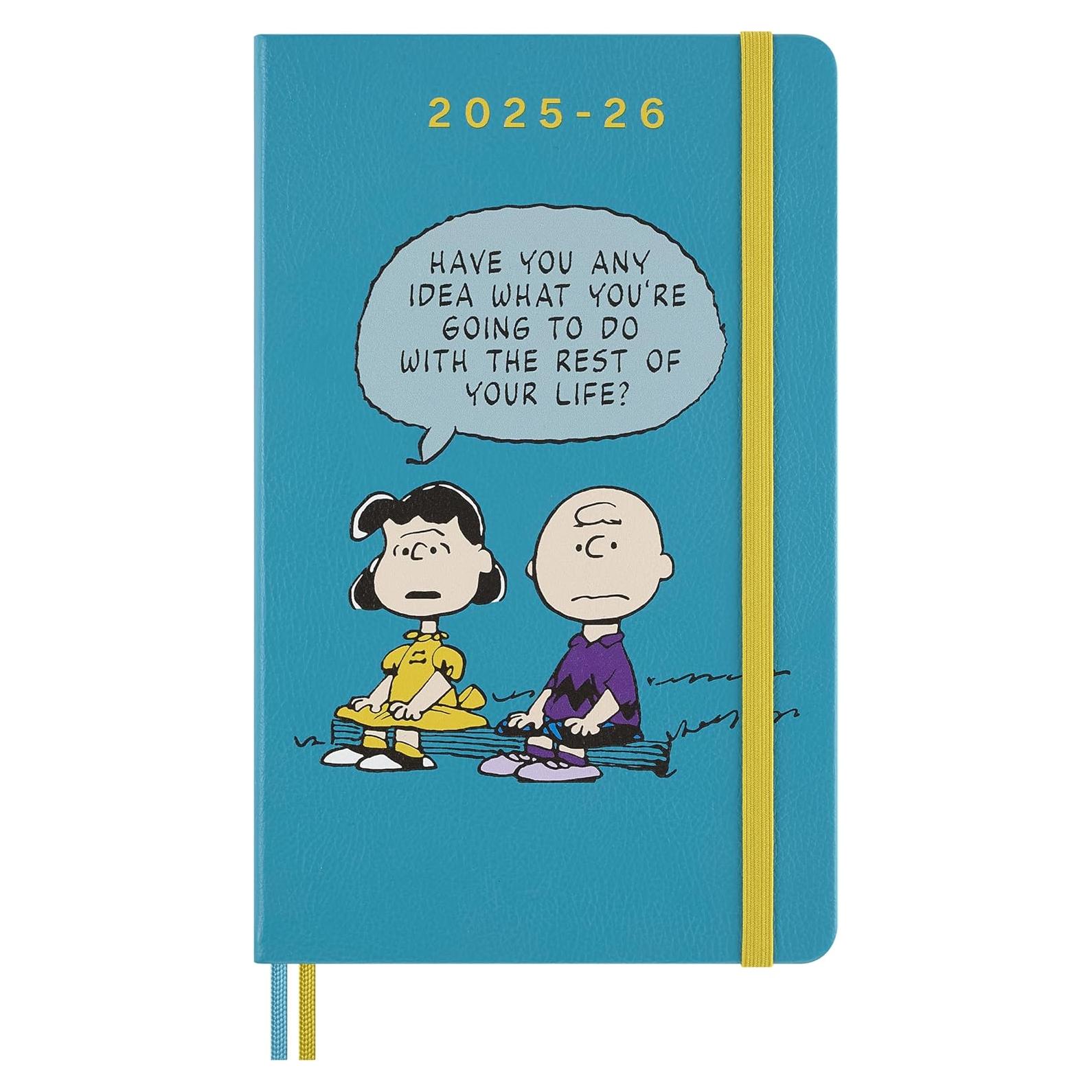 Planificador Semanal Moleskine Peanuts 2025-2026 Tapa Dura