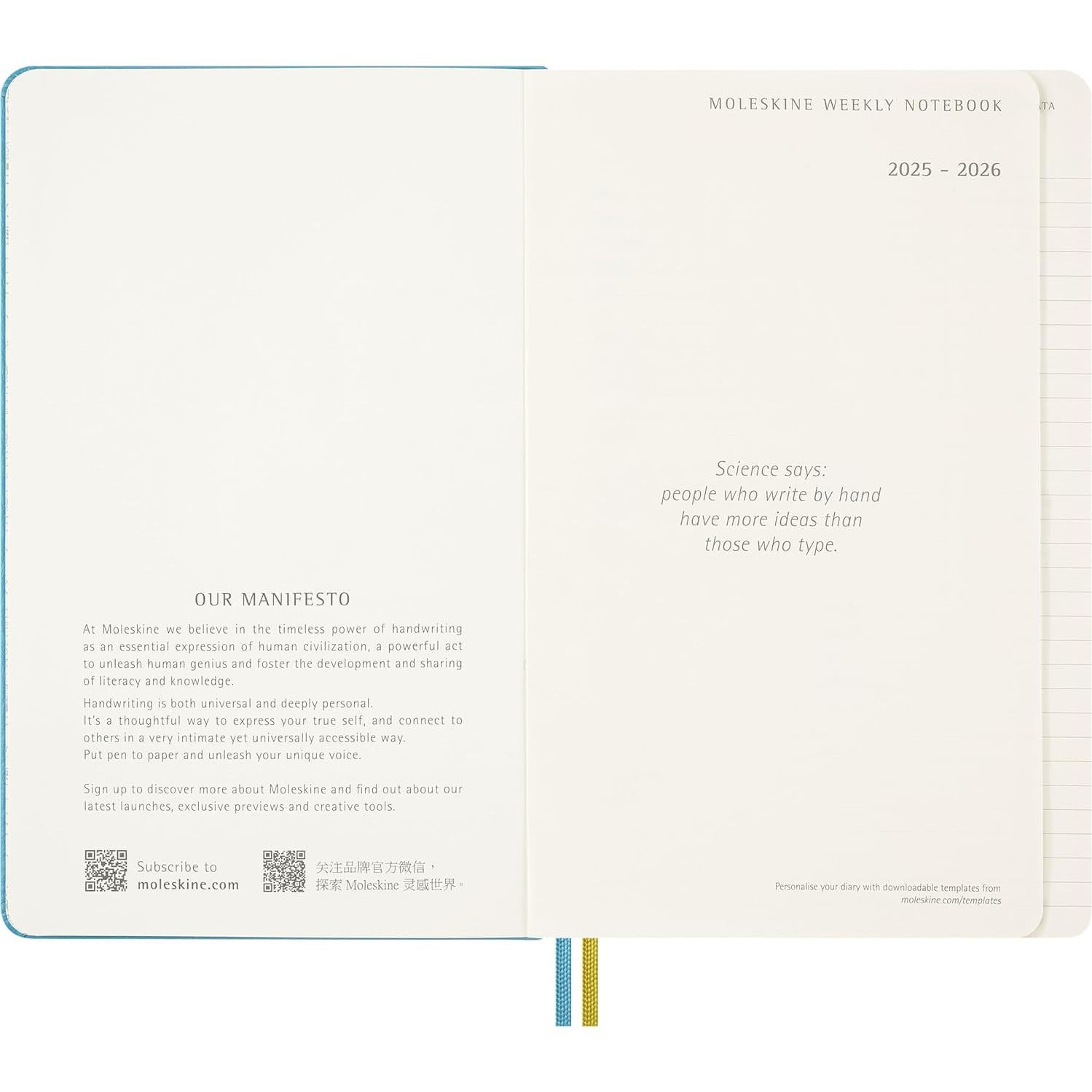 Planificador Semanal Moleskine Peanuts 2025-2026 Tapa Dura