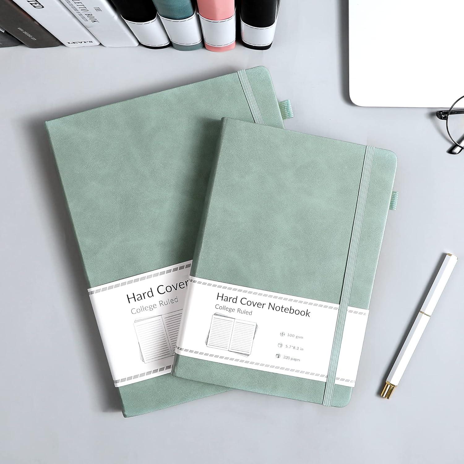Cuaderno A5 CAGIE 320 Páginas Papel 100 g/m² Verde