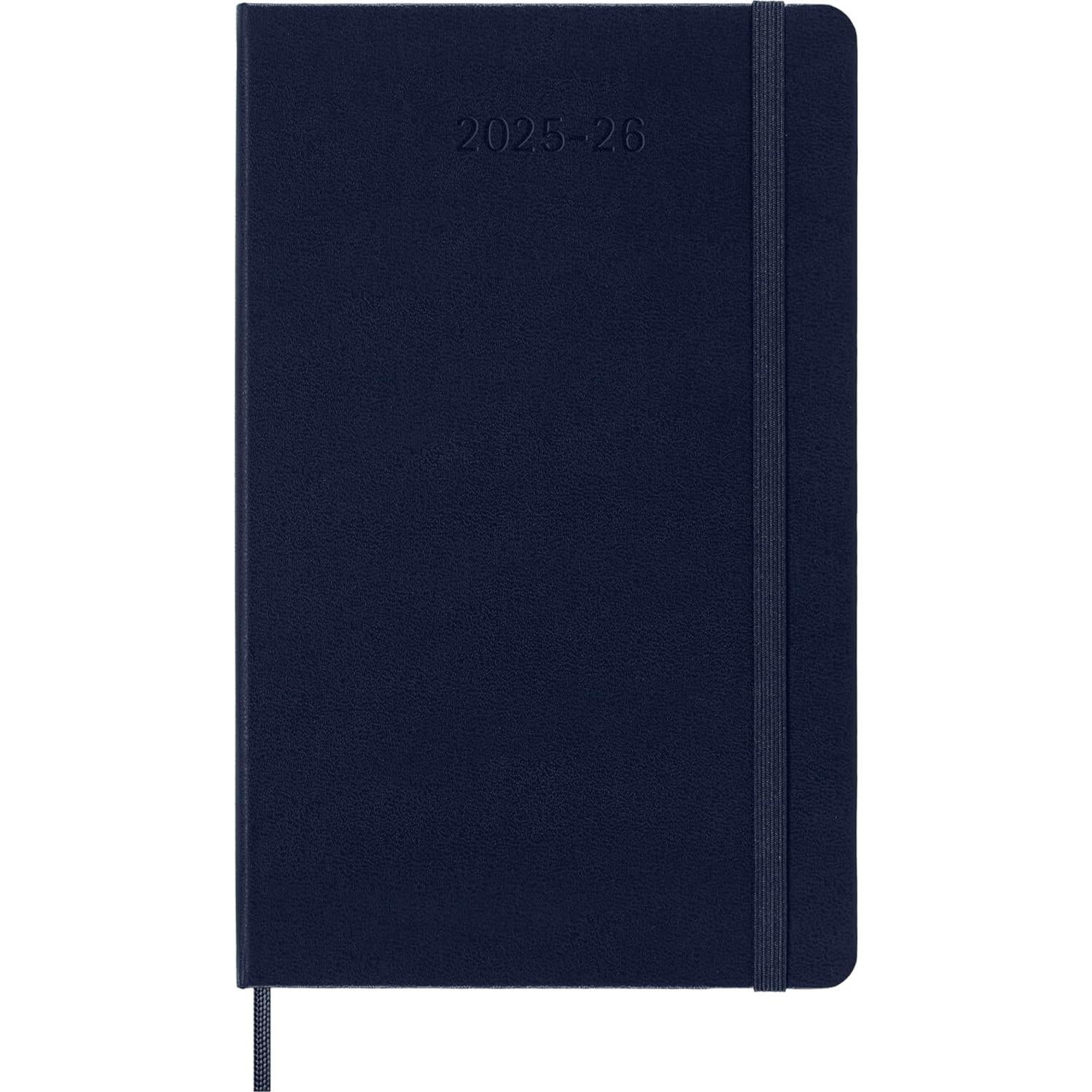 Planificador Semanal Moleskine 18 Meses 2025-2026 Tapa Dura Azul