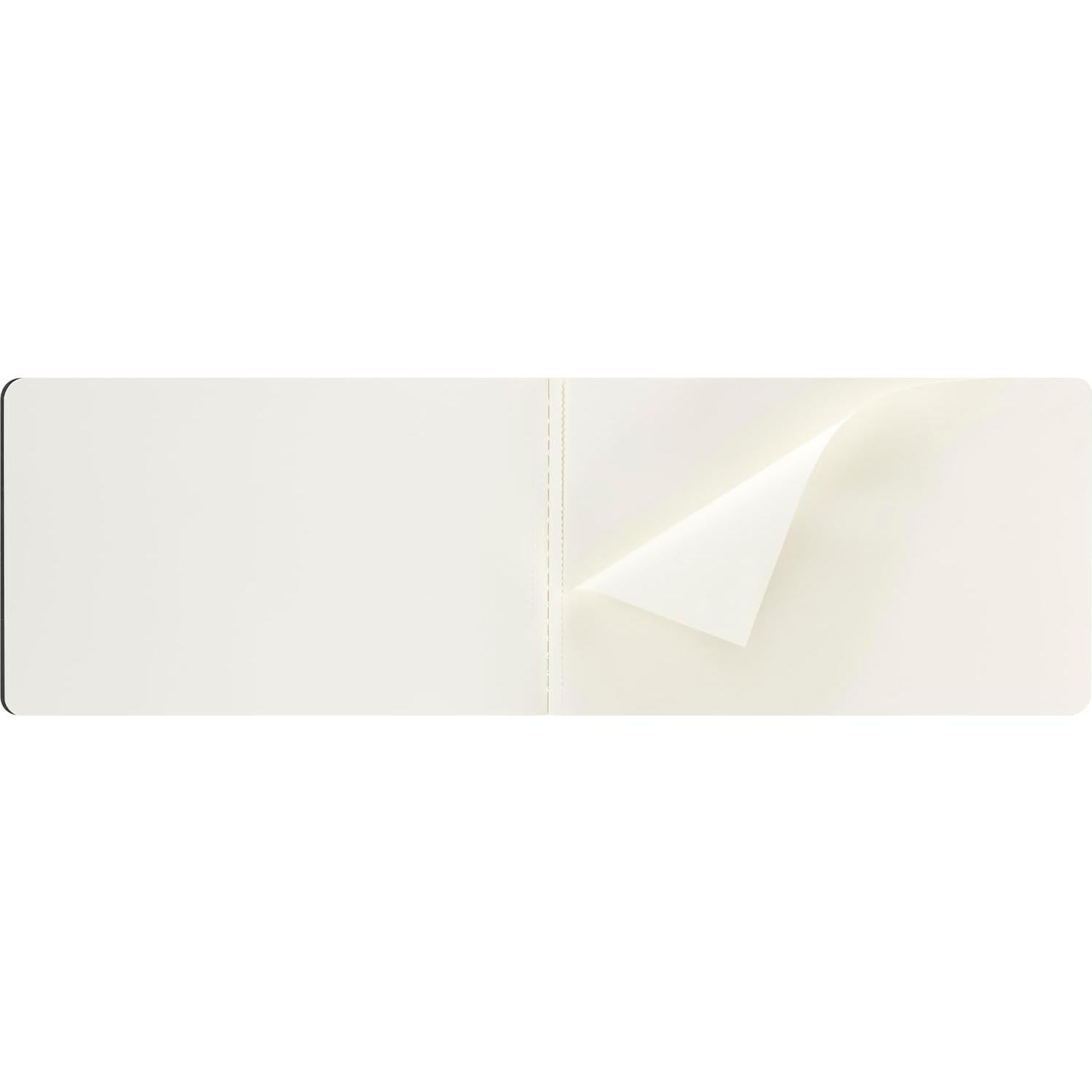 Álbum de Bocetos Moleskine Grande Negro 88 Páginas 21x12.7cm