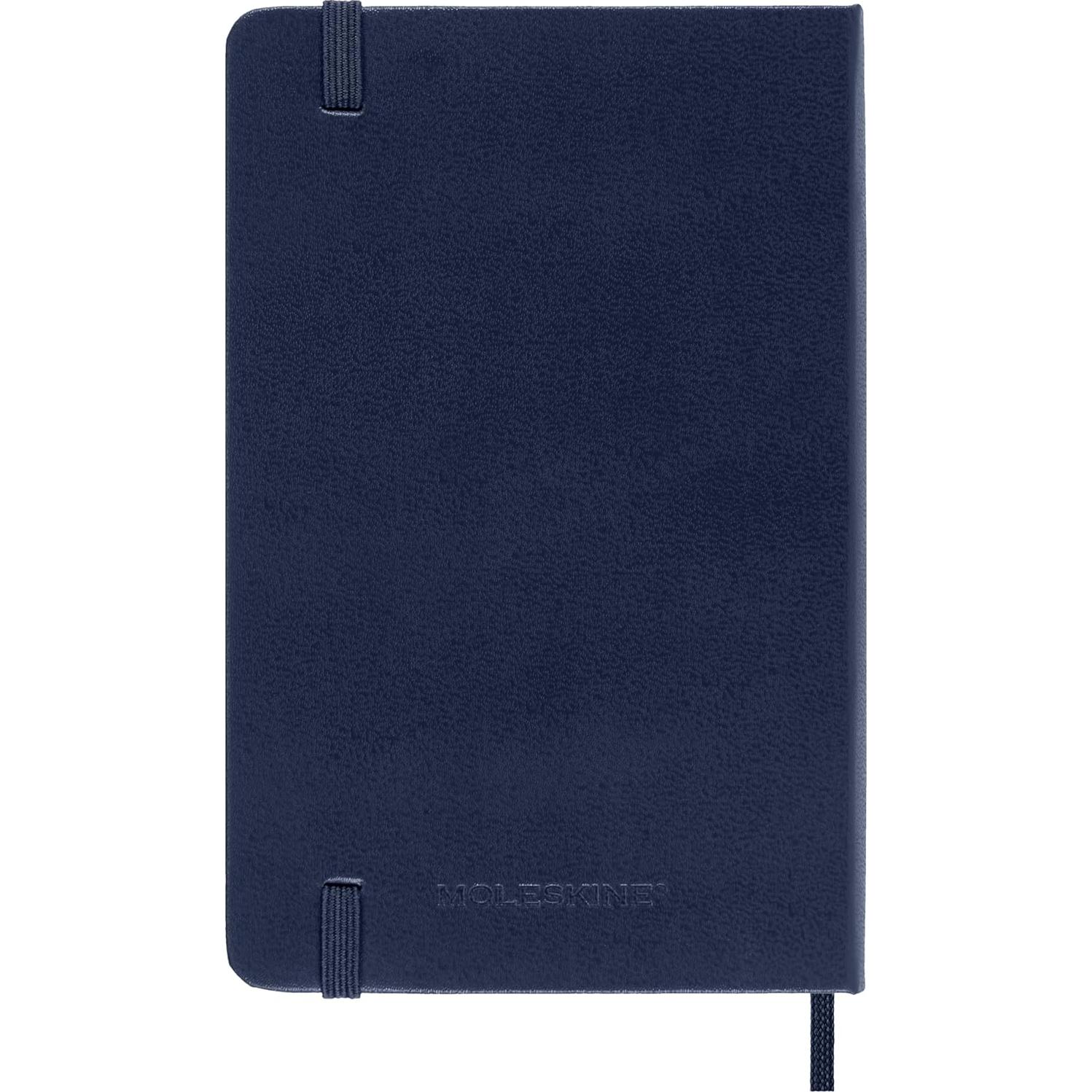 Planificador Diario Moleskine 2026 Tapa Dura Pocket Azul 400 Páginas
