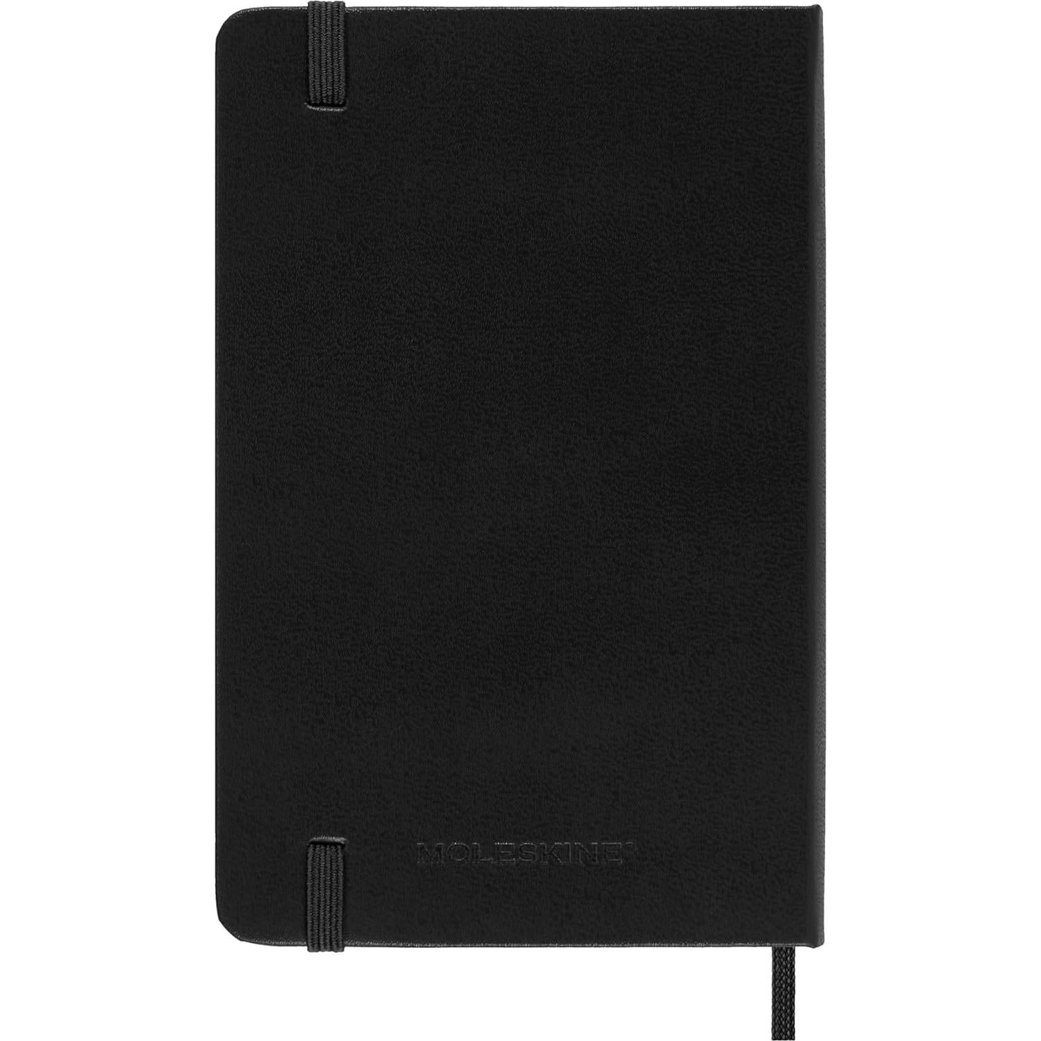 Planificador Diario Moleskine 2026 Tapa Dura Pocket Negro