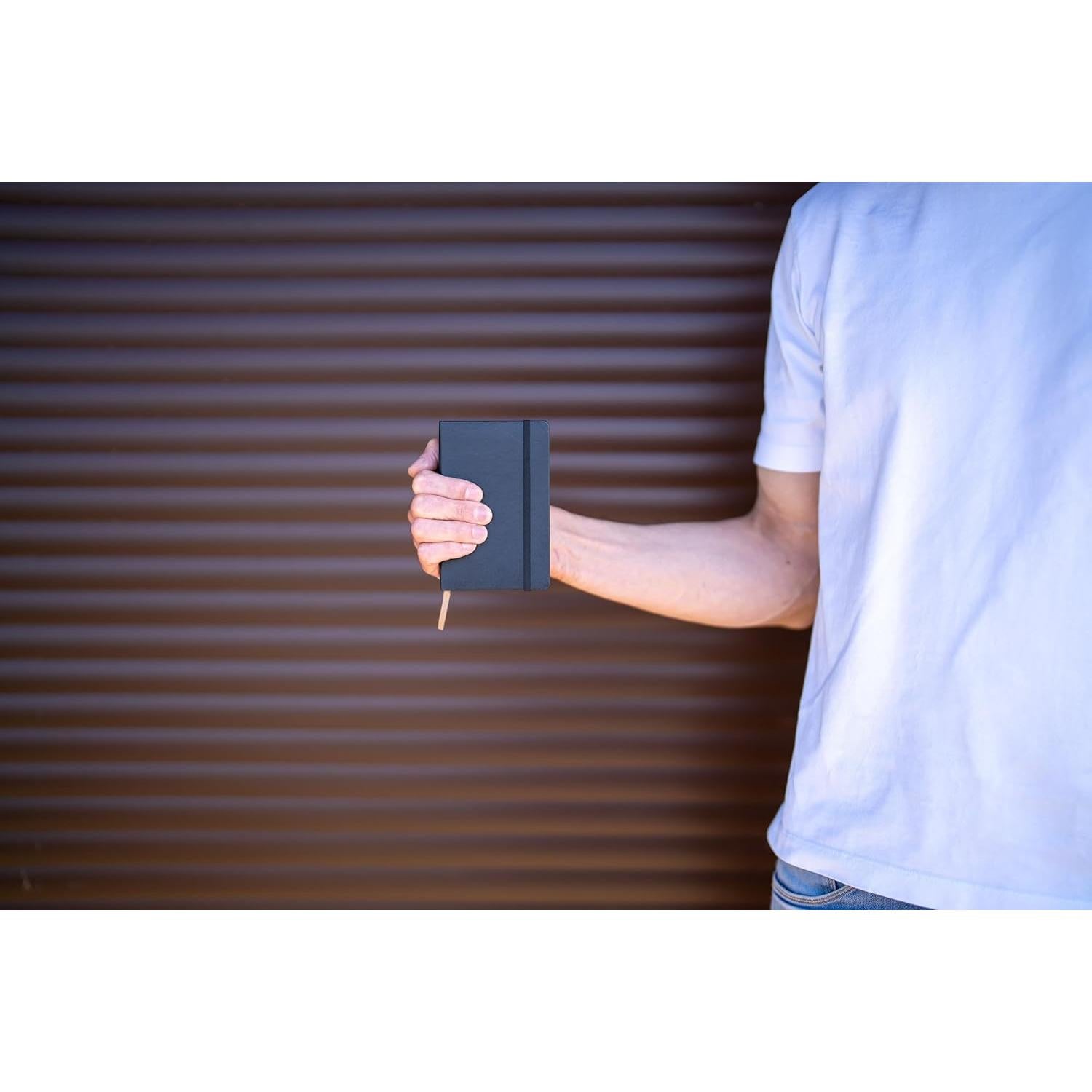 Planificador Semanal Horizontal Moleskine 2025-2026 Pocket Negro