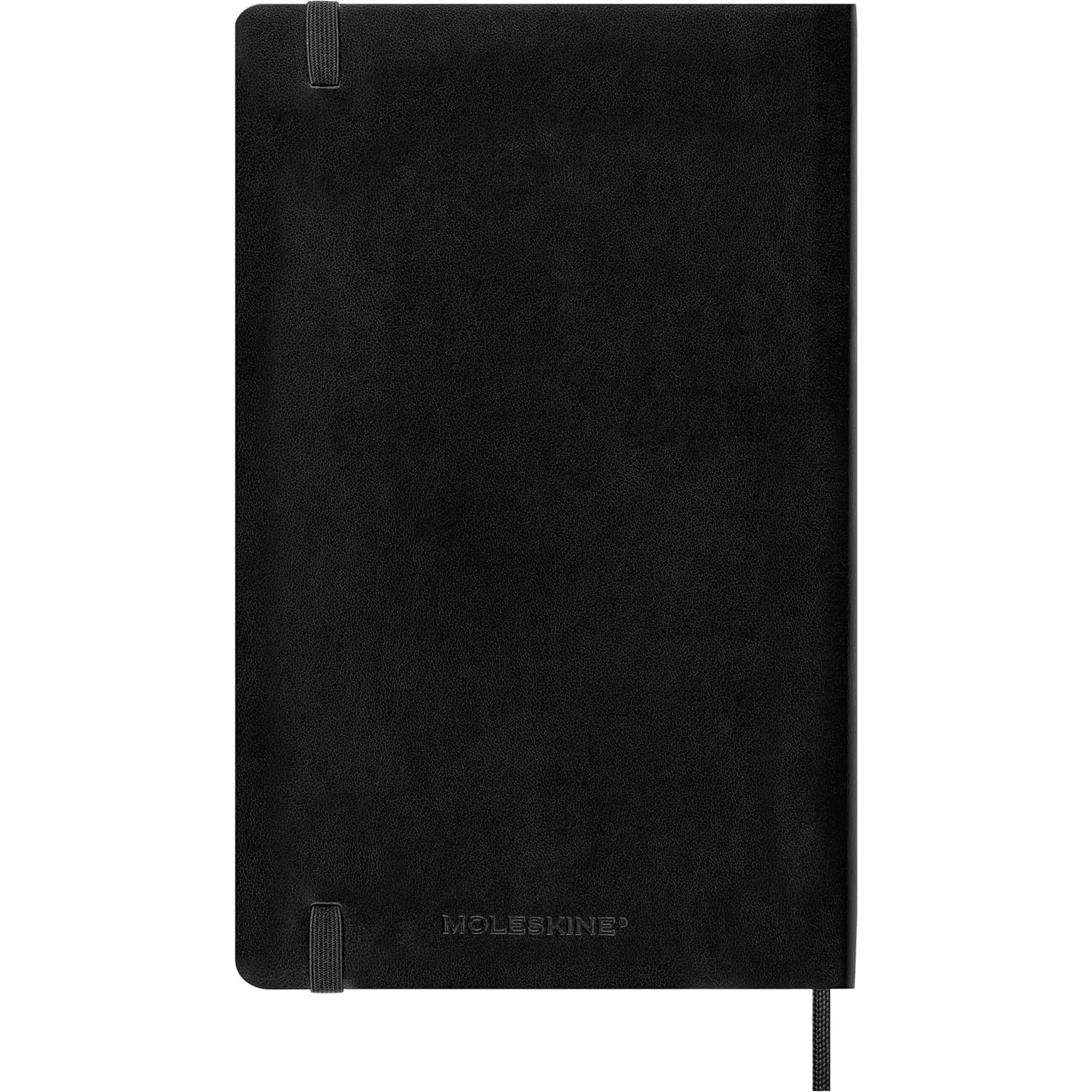 Planificador Diario Moleskine 18 Meses 2025-2026 Grande Negro