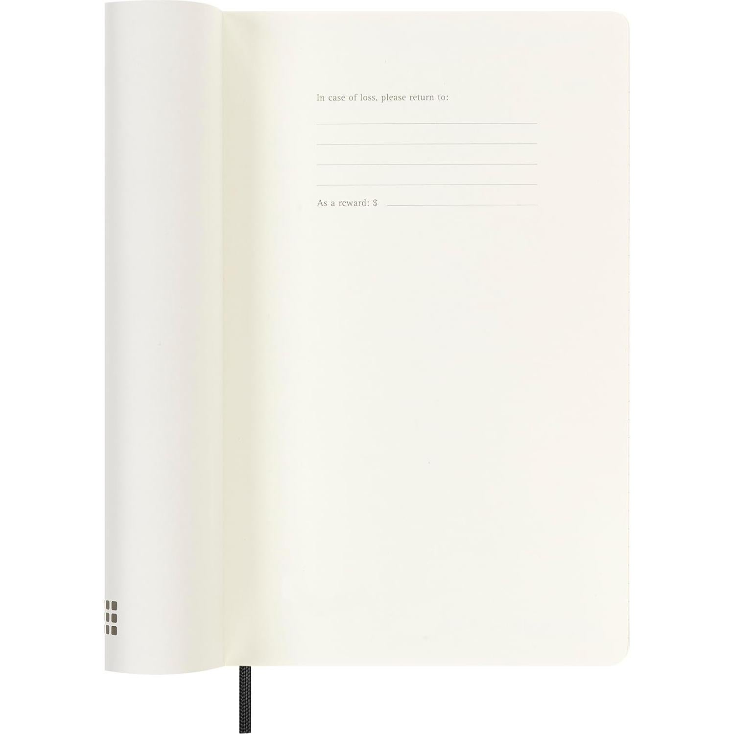 Planificador Diario Moleskine 18 Meses 2025-2026 Grande Negro