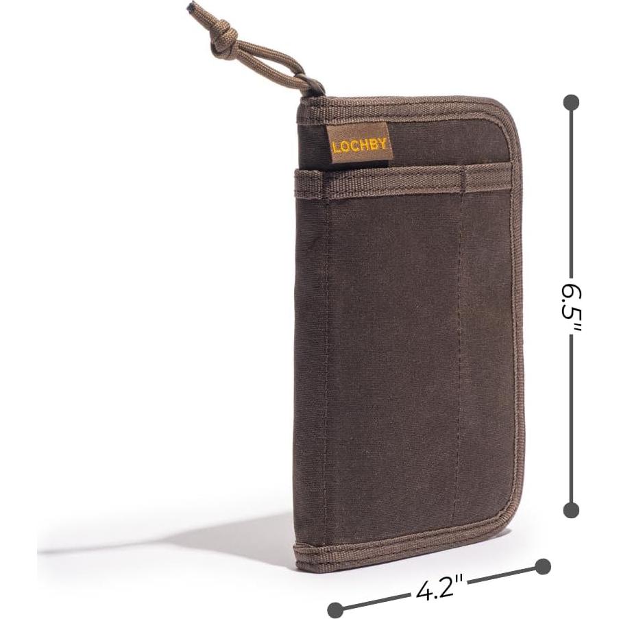 Diario de Bolsillo LOCHBY | Cuaderno Tomoe River 8.9x14cm | Lona Resistente