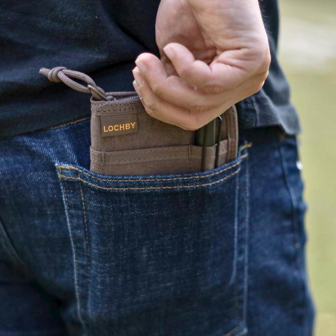 Diario de Bolsillo LOCHBY | Cuaderno Tomoe River 8.9x14cm | Lona Resistente