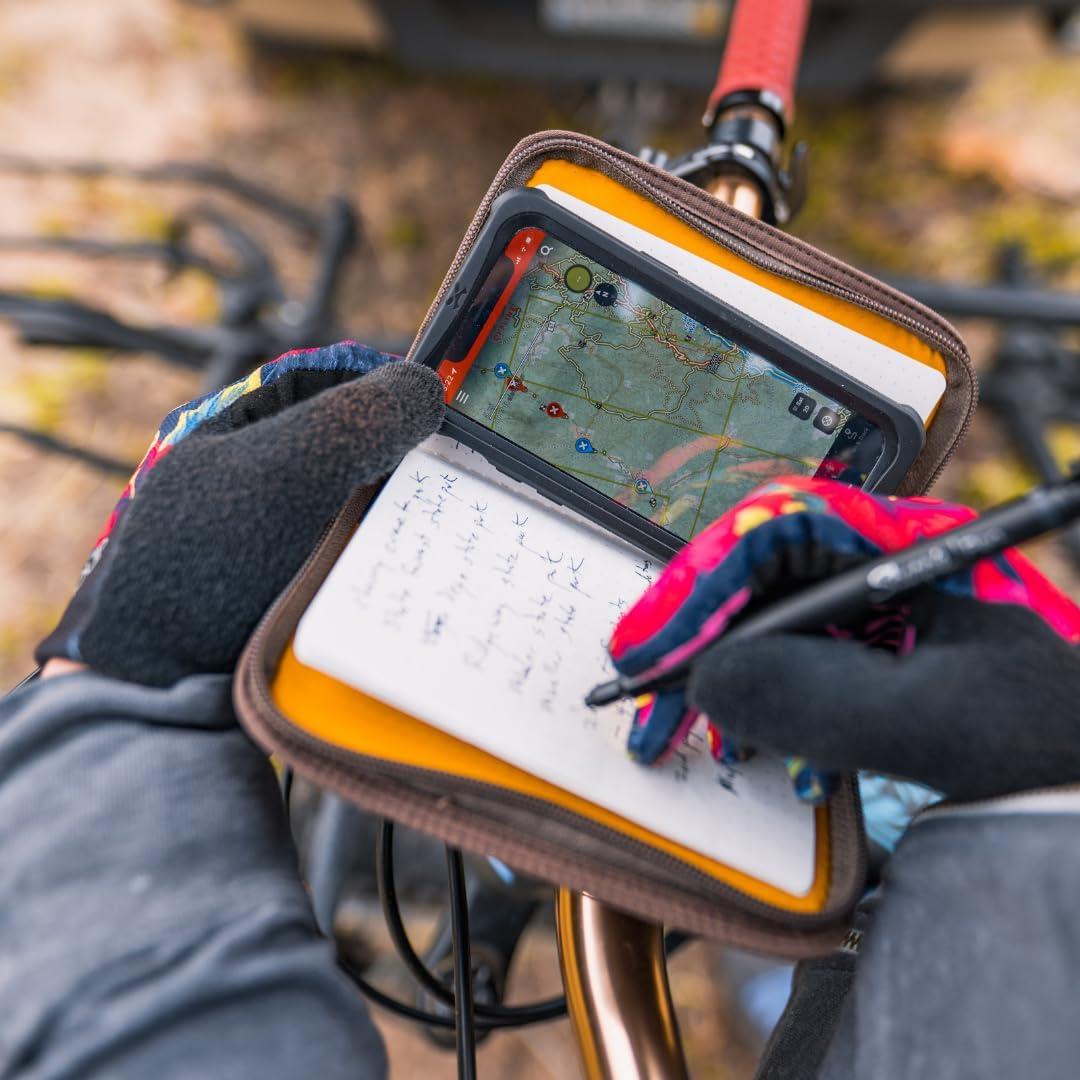 Diario de Bolsillo LOCHBY | Cuaderno Tomoe River 8.9x14cm | Lona Resistente