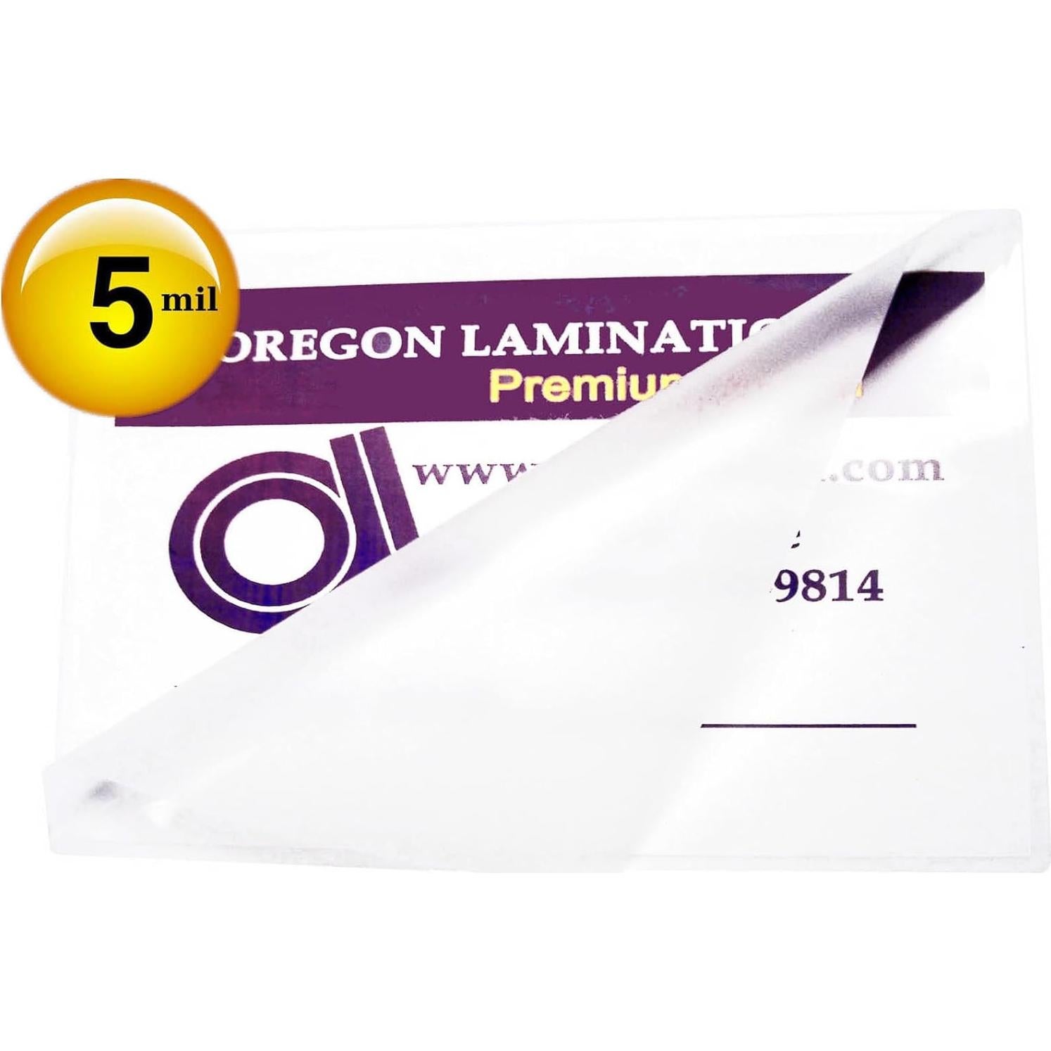 Paquete de Laminado en Caliente Oregon 100 Unidades 133x184mm 125 micrones