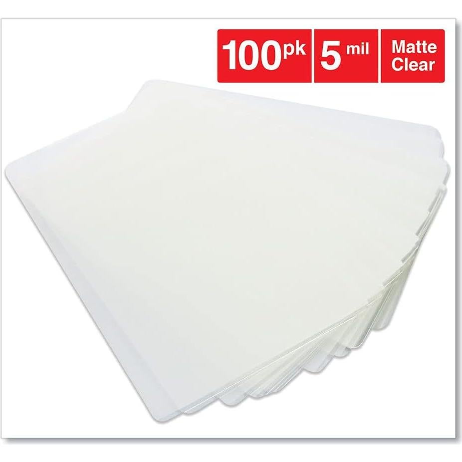 Fundas de Laminado Transparentes Universal UNV84642 100 Unidades