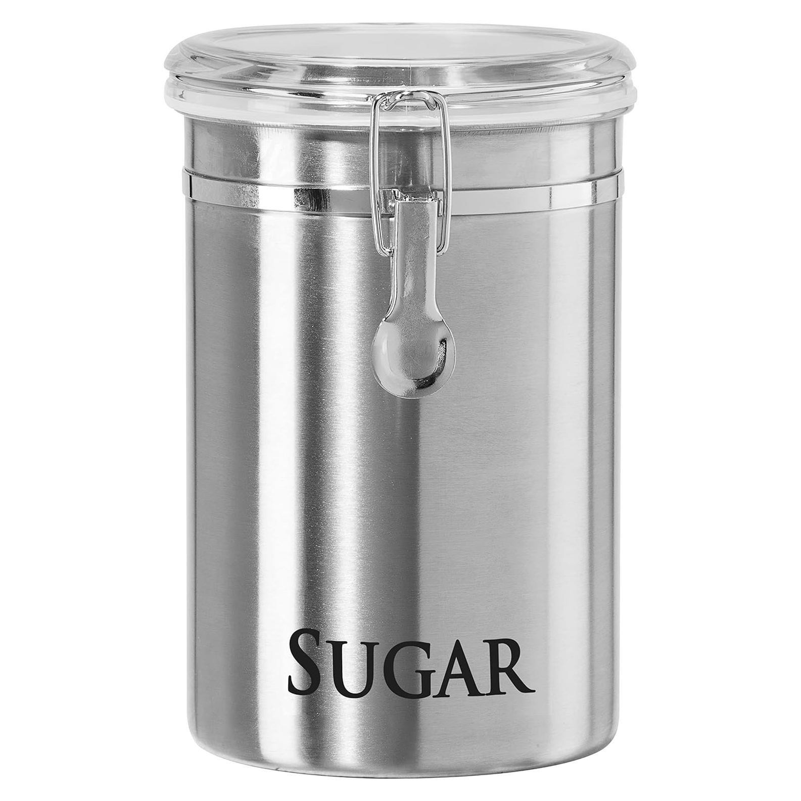 Contenedor de Azúcar OGGI Acero Inoxidable 1.84L Hermético