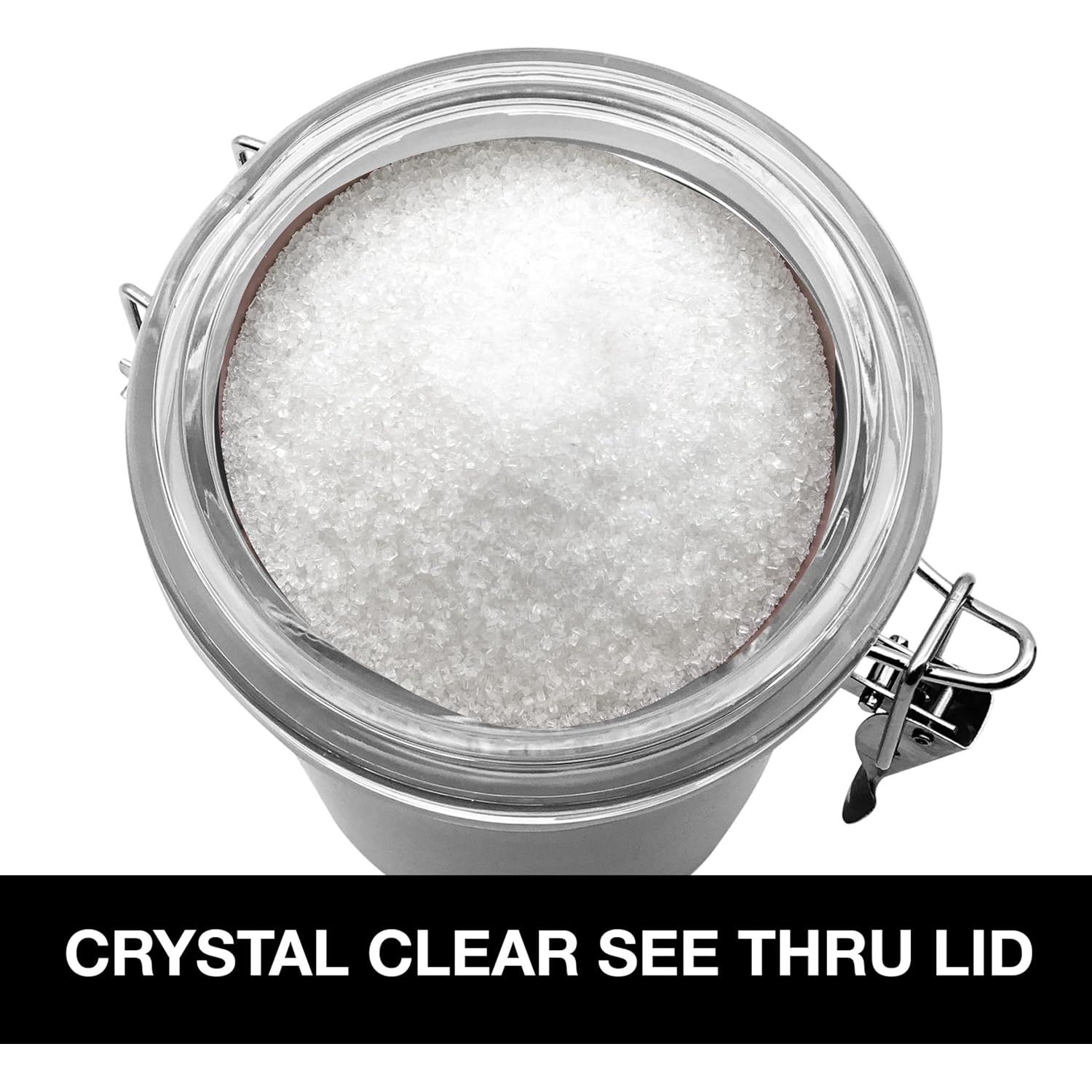 Contenedor de Azúcar OGGI Acero Inoxidable 1.84L Hermético