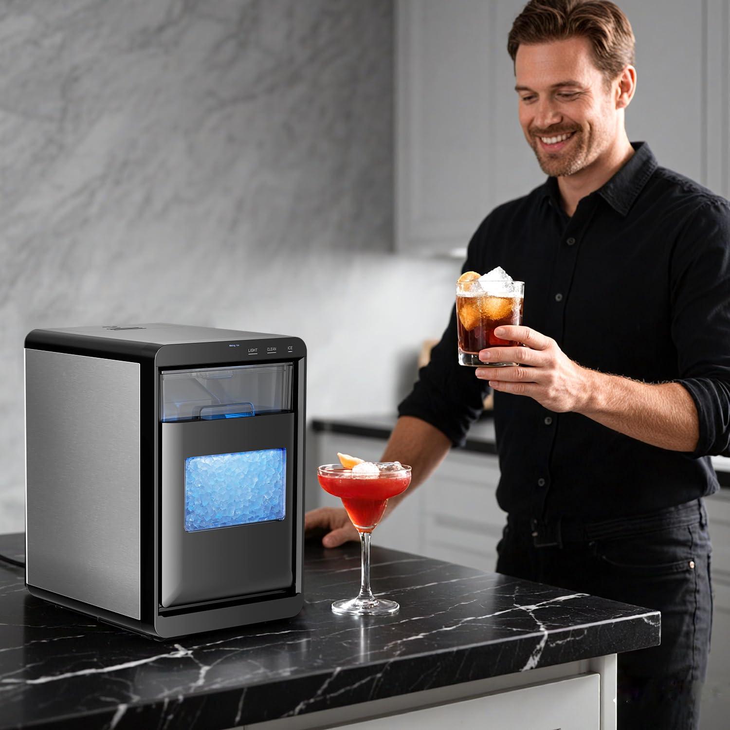 Fabricador de Hielo Portátil Antarctic Star 19.96 kg/día Autolimpiante