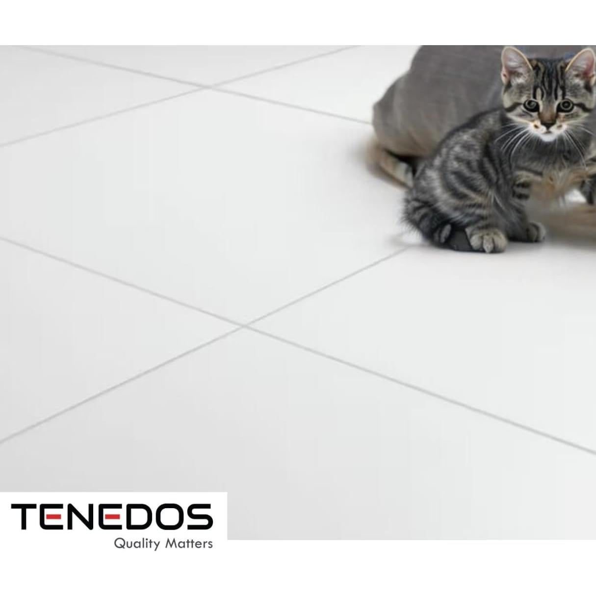 Azulejo de Porcelana Tenedos 8x8 Blanco Mate 1.18 m²