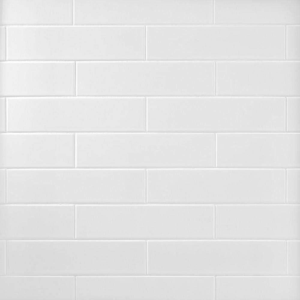 Azulejo Cerámico Blanco Tenedos 3x12 Mate 25 Piezas