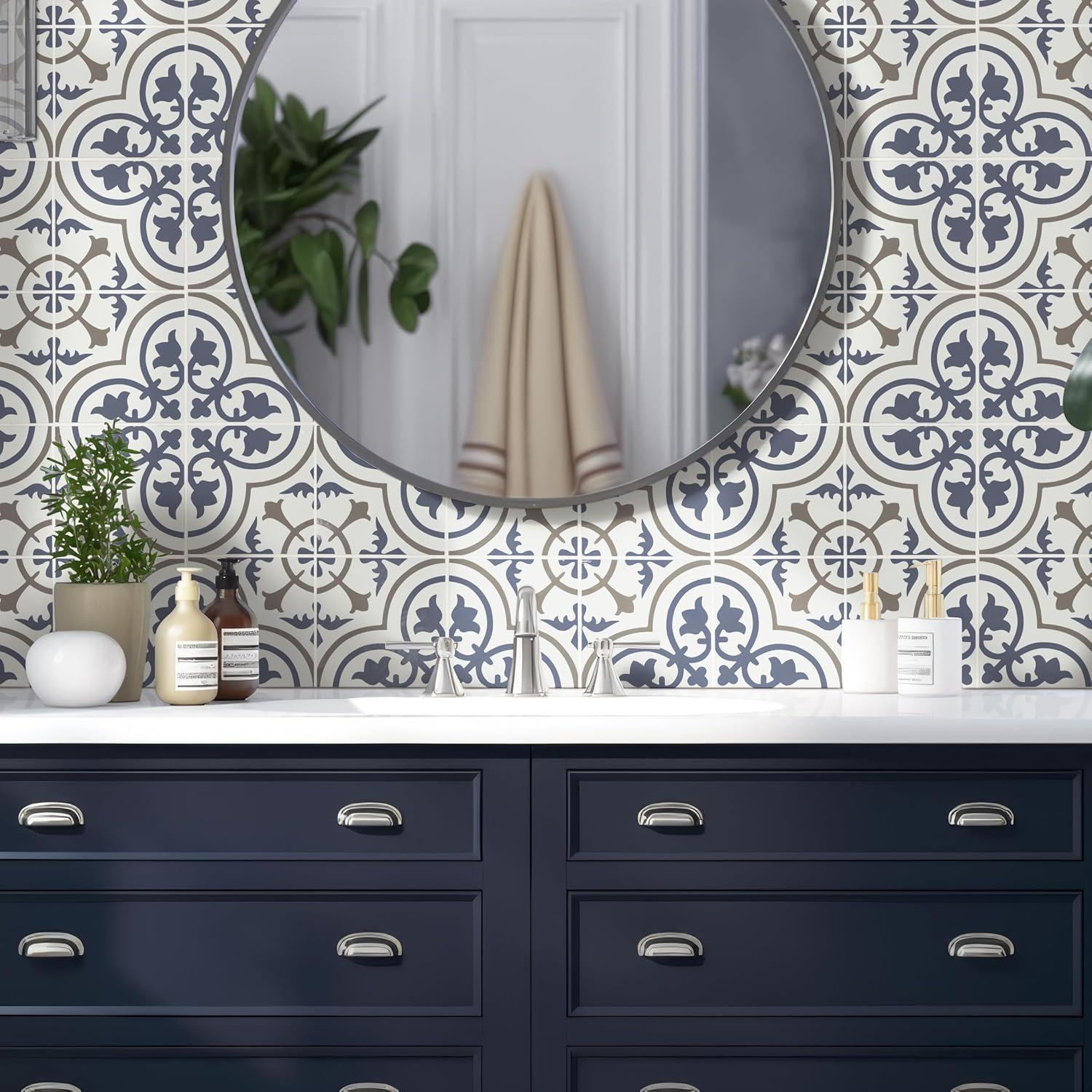 Azulejo de Porcelana Mate MSI Zenzibar 20.32x20.32 cm