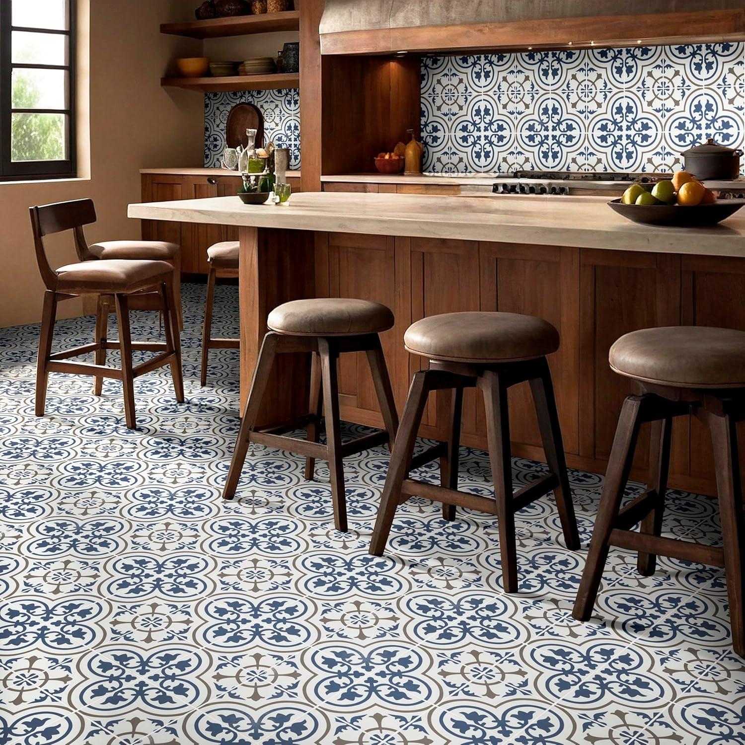 Azulejo de Porcelana Mate MSI Zenzibar 20.32x20.32 cm