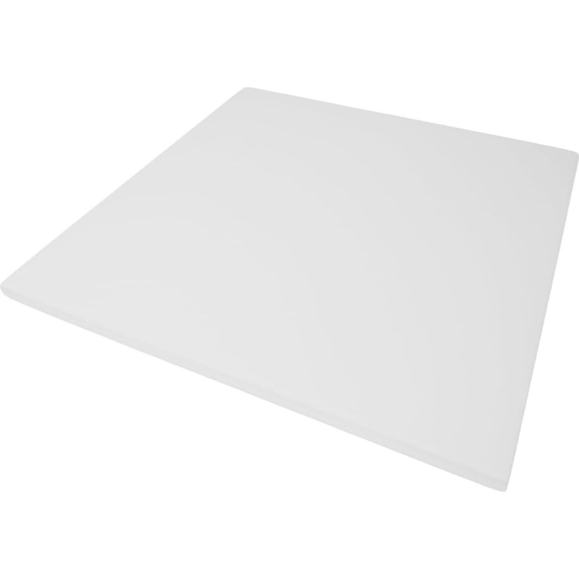 Azulejo de Porcelana Tenedos Blanco 20.32x20.32 cm Mate 30 Piezas