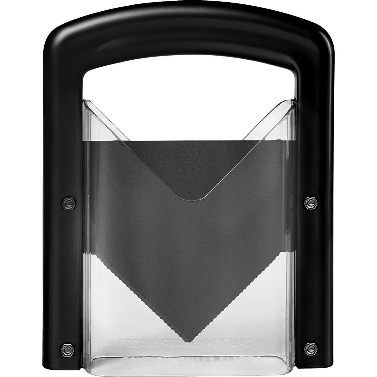 Cortador de Bagels Dylvan Acero Inoxidable Negro 17.5x9.5 cm