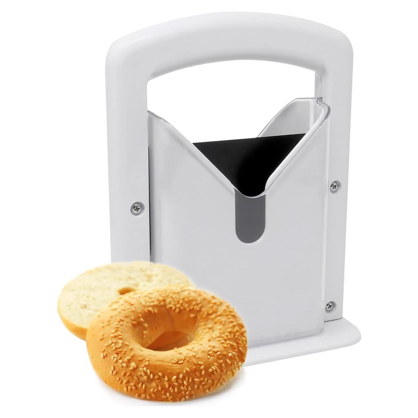 Cortador de Bagels CZBCQ Acero Inoxidable Blanco 17.3x9.4cm