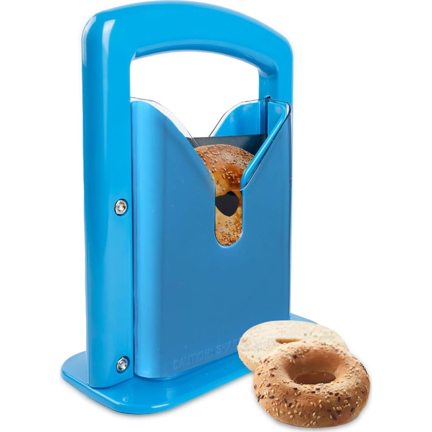 Cortador de Bagels MYKAGS Acero Inoxidable Azul 0.54 kg