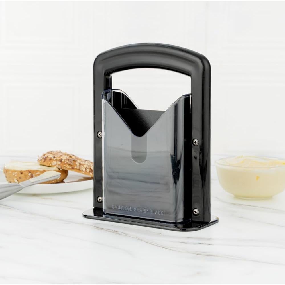 Cortador de Bagels Restaurantware RWT0866 Acero Inoxidable Negro