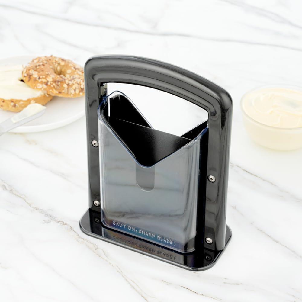 Cortador de Bagels Restaurantware RWT0866 Acero Inoxidable Negro