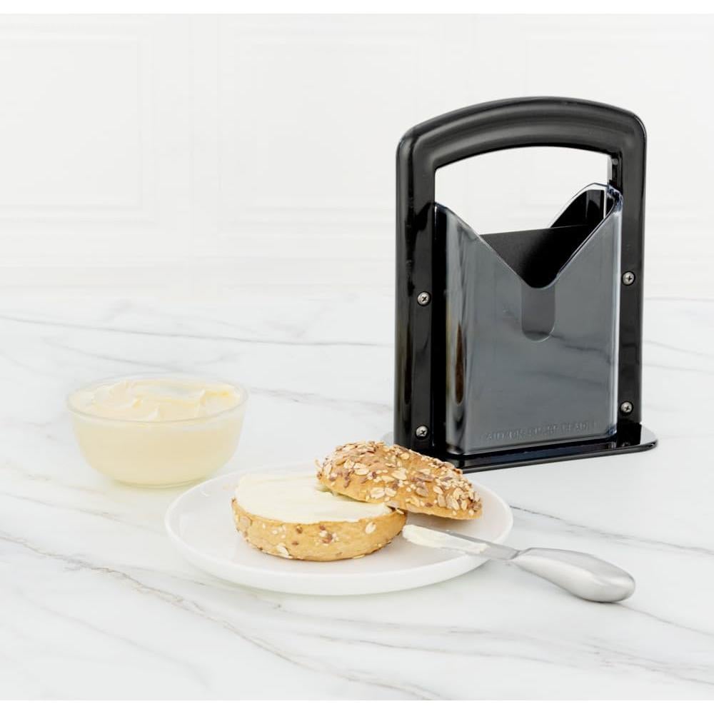 Cortador de Bagels Restaurantware RWT0866 Acero Inoxidable Negro
