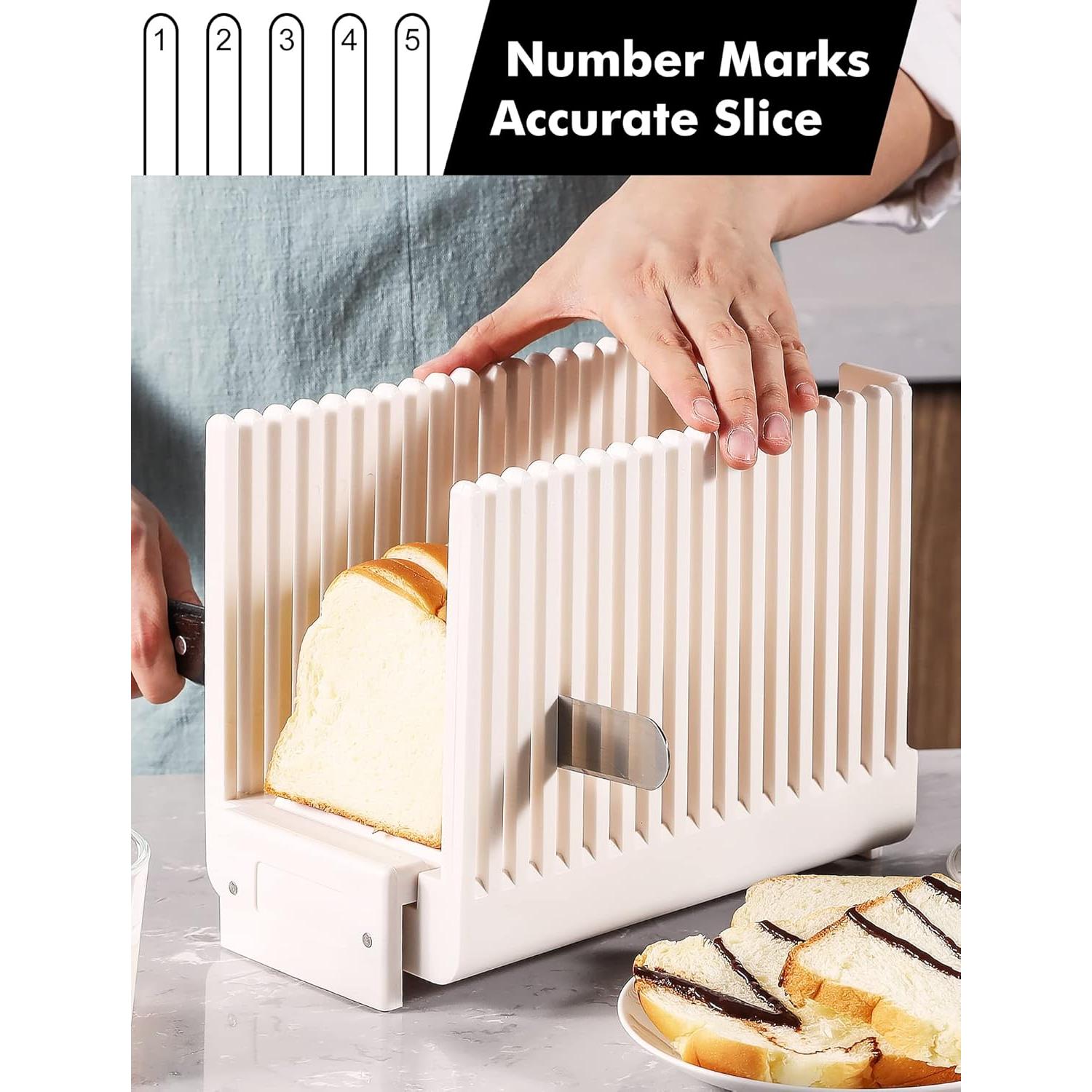 Cortador de Pan Geedel Plegable y Compacto Sin BPA 24.5x14x19cm