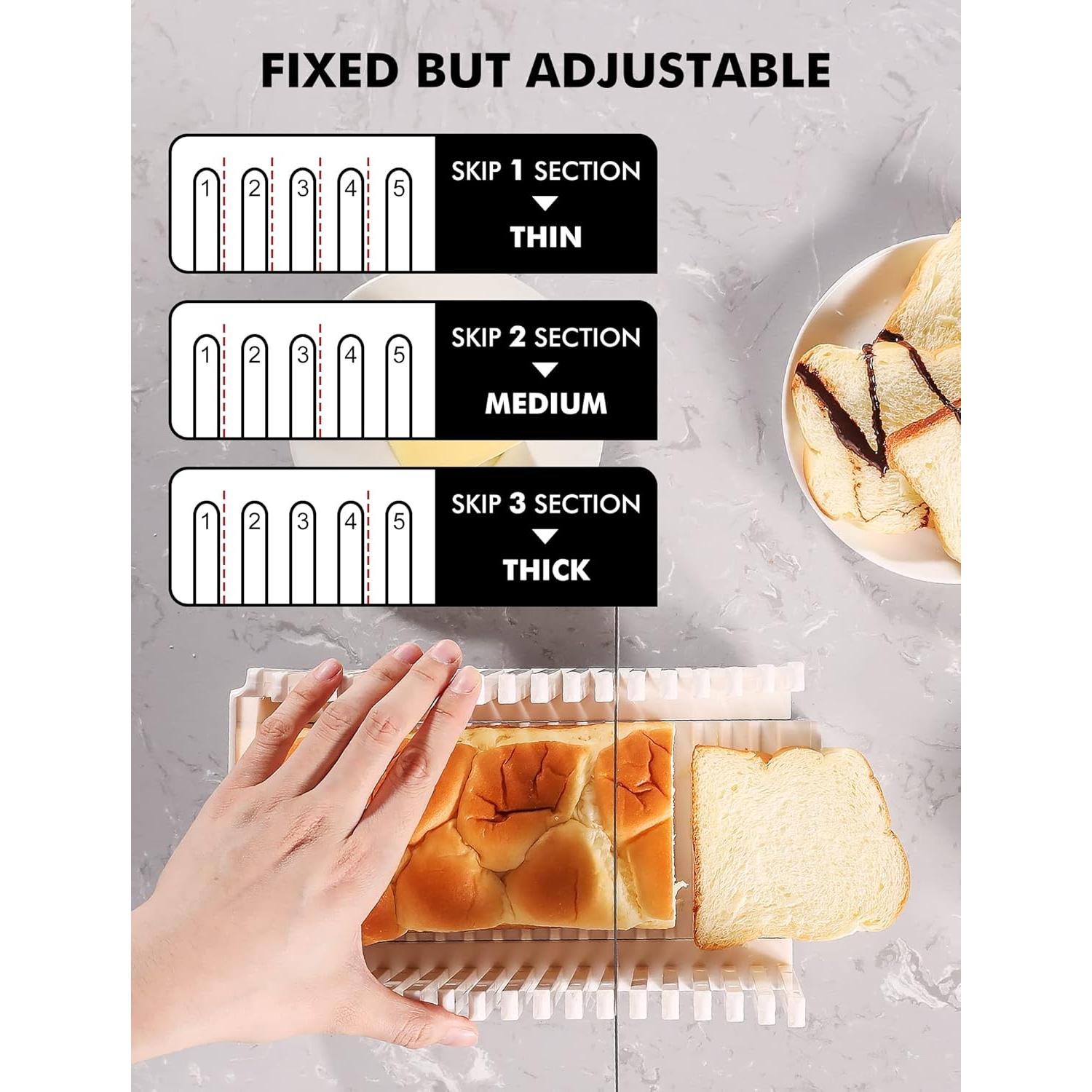 Cortador de Pan Geedel Plegable y Compacto Sin BPA 24.5x14x19cm