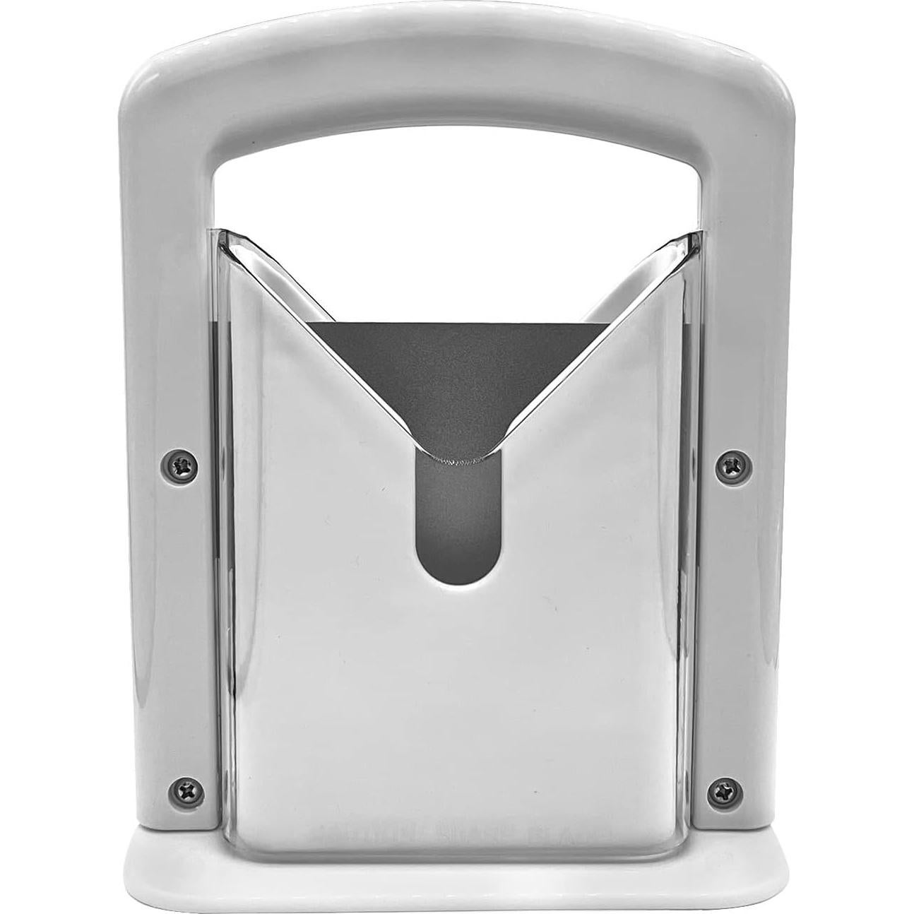 Cortador de Bagels IRUZJZC Blanco Acero Inoxidable 17.3x9.4 cm