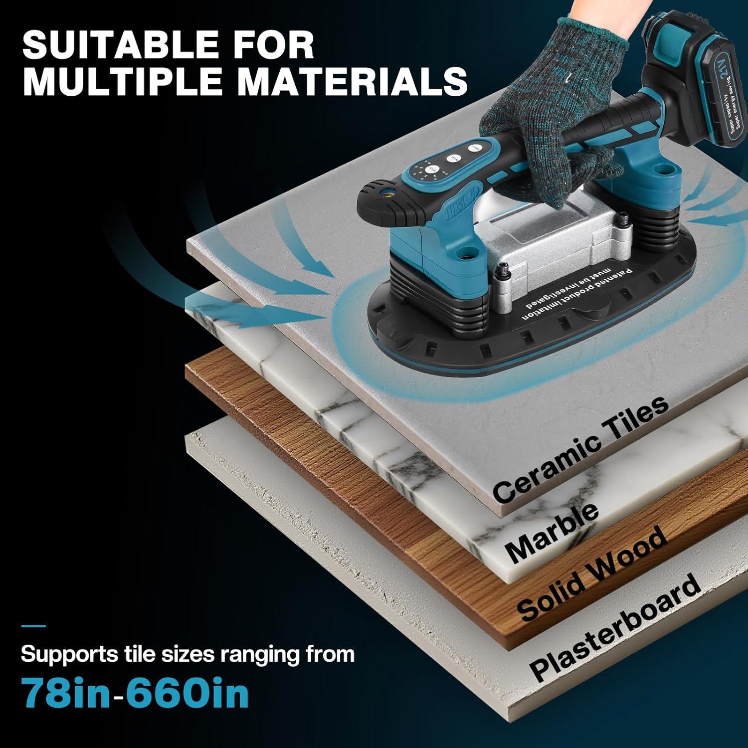 Herramienta de Vibración para Azulejos Enkreefi 11" 400kg