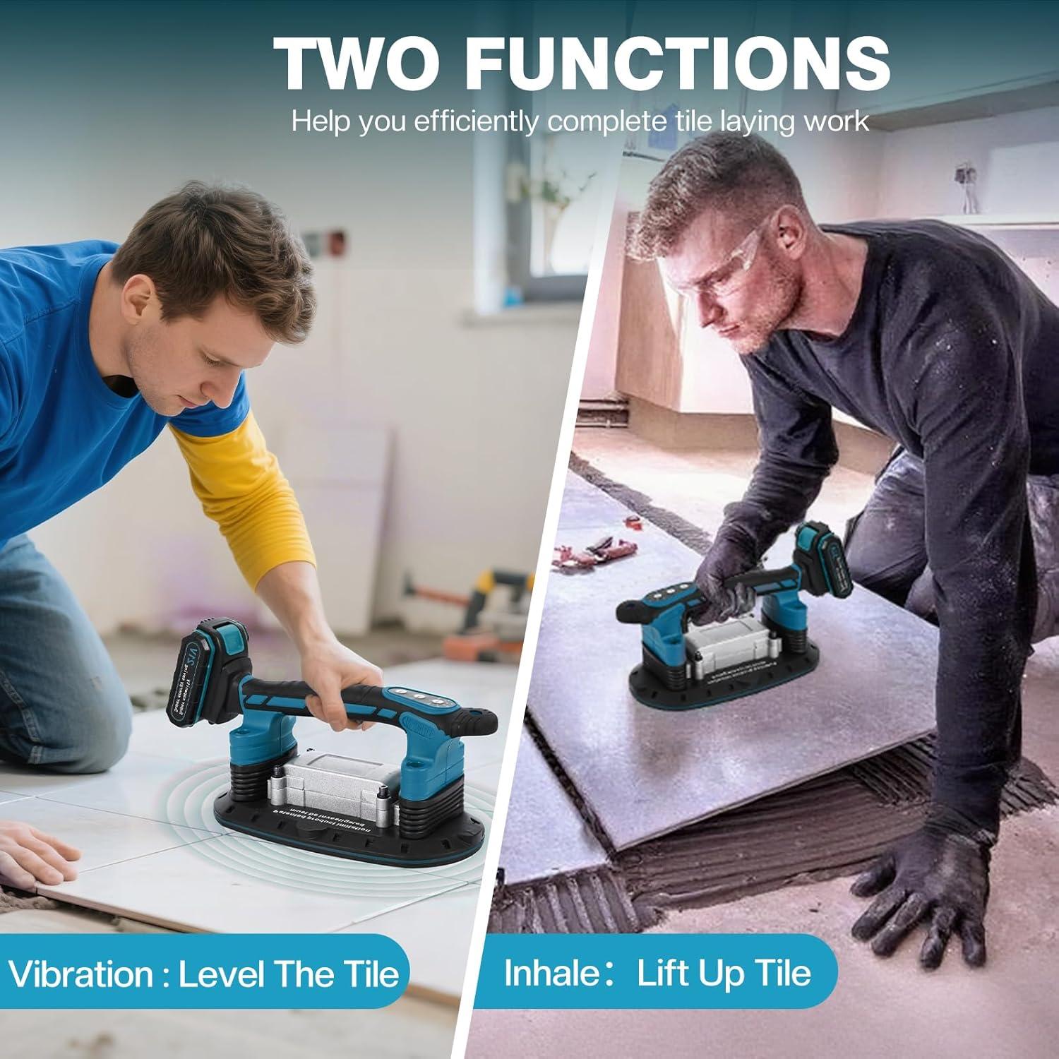 Herramienta de Vibración para Azulejos Enkreefi 11" 400kg