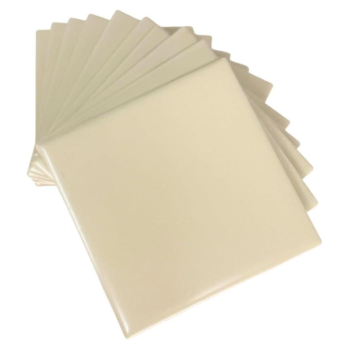 Azulejo Cerámico Tenedos 10.8x10.8 cm Mate Putty Urbano - Caja de 10