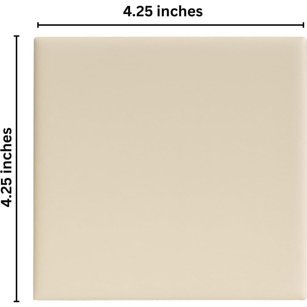 Azulejo Cerámico Tenedos 10.8x10.8 cm Mate Putty Urbano - Caja de 10