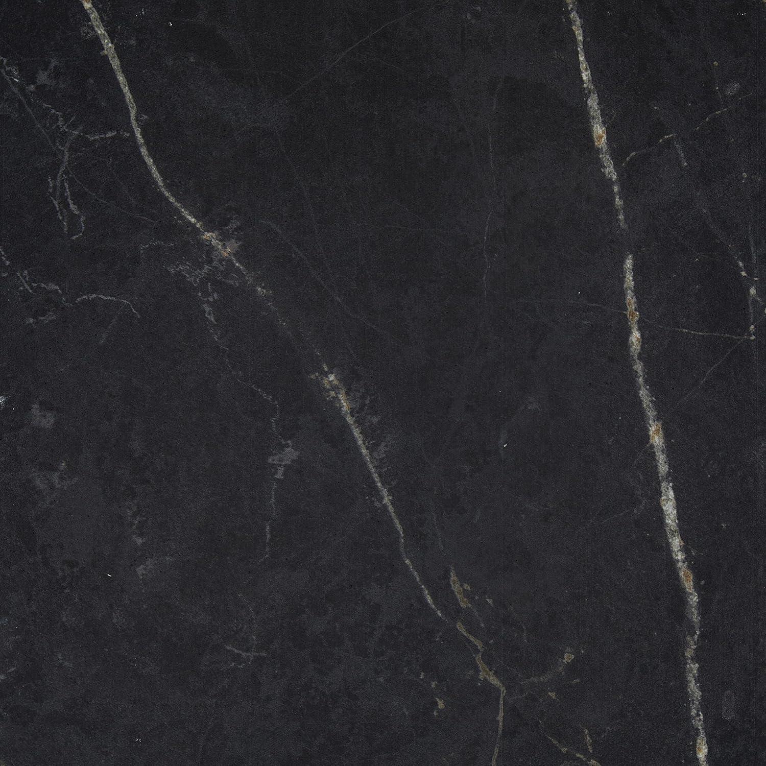 Azulejo de Porcelana Daltile Perpetuo 30.48x30.48 cm Negro Infinito