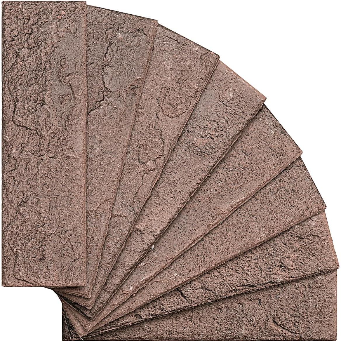 60 Azulejos de Pared TORURAL Ladrillo Delgado Rojo/Marrón 0.79 m²