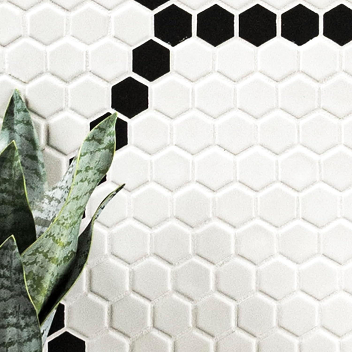 Azulejo de Porcelana Mate MSI Patrón Colmena 30.48x30.48 cm