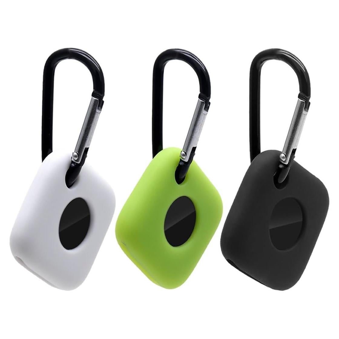 Funda de Silicona A-Focus para Tile Mate 2022 - 3 Pack (Negro, Blanco, Verde)